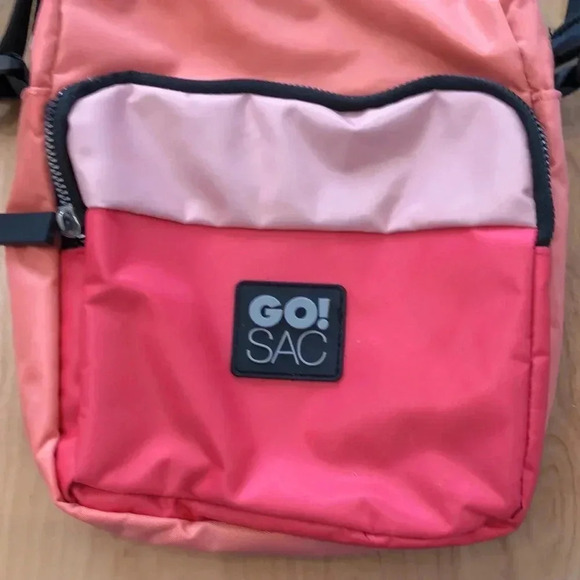 Go Sac pink/peach crossbody bag - Picture 2 of 6